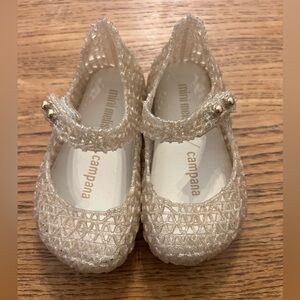 Mini Melissa Campana- Beige- Size 5 (Walker)